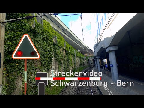 Cab ride / Führerstandsmitfahrt S6 Schwarzenburg - Bern