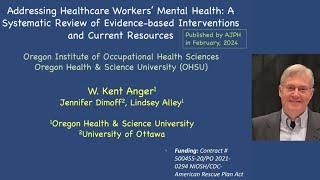AJPH Video Abstract: Addressing Health Care Workers’ Mental Health