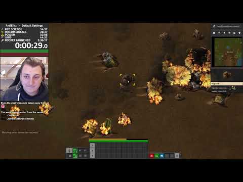 Factorio "Default Settings" Speedrun in 2:35:32