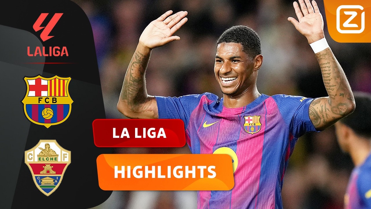 WAT EEN HEERLIJKE GOAL VAN MARCUS RASHFORD!!😍🔥 | Barcelona vs Elche | La Liga 2025/26 | Samenvatting
