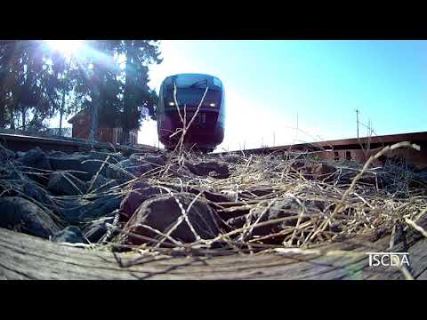 RE9531 filmat de sub tren / recorded from under the train