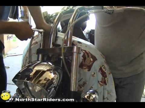 VTX 1300 Progressive Spring Install NSR Tech.wmv