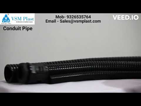 Vsm plast electrical conduit pipe, for industrial, type: hea...