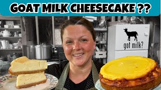 Alaska Homestead Cooking Easy way to make CHEESECAKE from MILK!