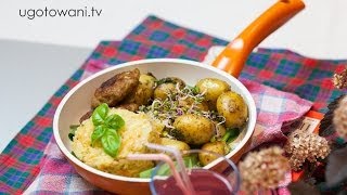 Polski obiad - Kotlety mielone, młode ziemniaki i kiszona kapusta | Ugotowani.tv HD
