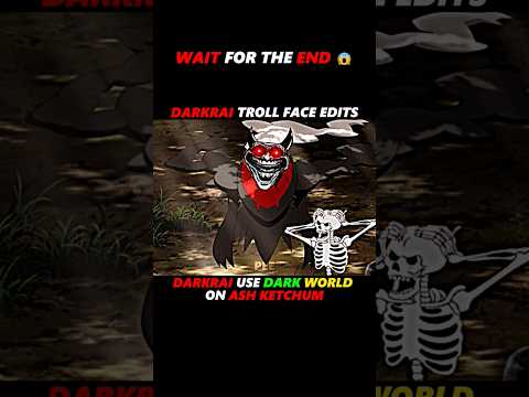 Darkrai Attack On Ash ll Darkrai Troll Face Edits ll #shorts #pokemon #shortsfeed