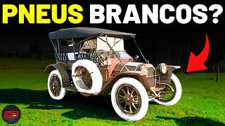 POR QUE OS CARROS ANTIGOS TINHAM PNEUS BRANCOS?