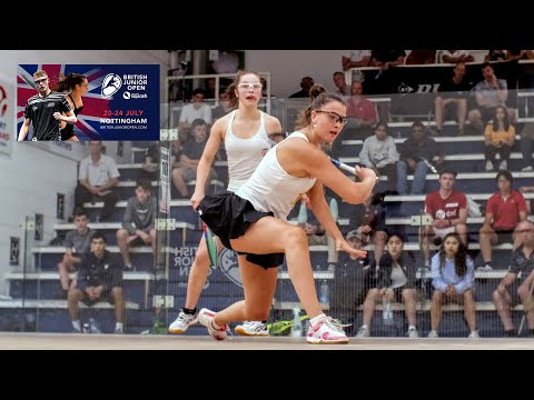 British Junior Open 2022  Semi Final - Torrie Malik v Lucie Stefanoni