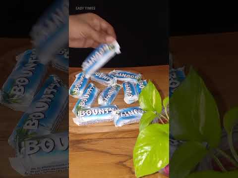 Bounty coconut chocolate minis unboxing #shorts