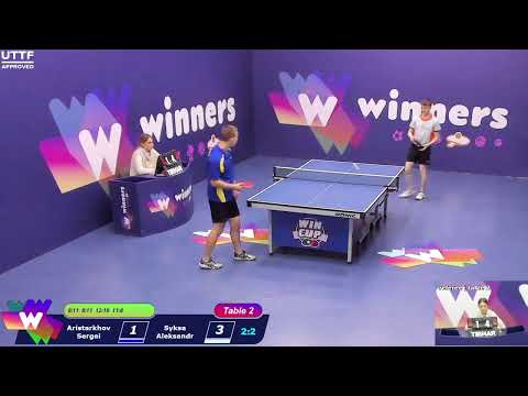WINners CUP table 2  16.11 Aristarkhov Sergei - Syksa Aleksandr  19:30