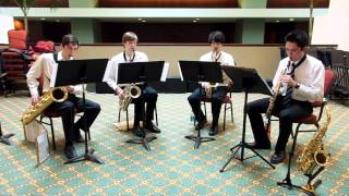 Huntsville High School Saxophone Quartet 