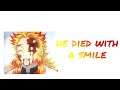 he died with a smile