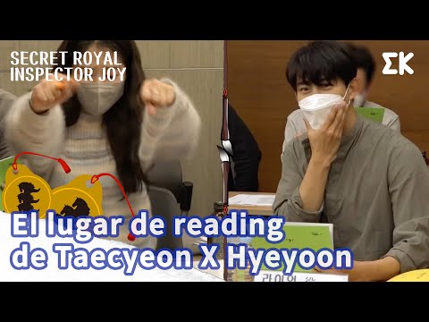 [#SecretRoyalInspectorJoy] El lugar de reading de Ok Taecyeon X Kim Hyeyoon | #EK