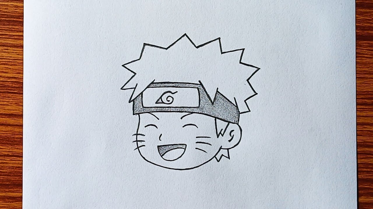 How To Draw Naruto Chibi Easy / Step by Step / Easy Anime Drawing