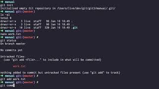 git3 - CLI branch & conflict 2. 실습준비