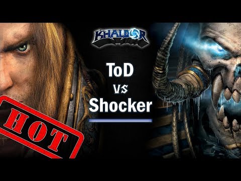► WarCraft 3 - ToD (HU) vs. Shocker (UD) - Human vs. Undead