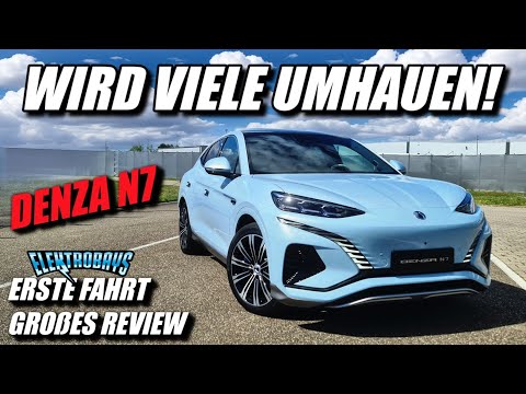 Denza N7 Erste Fahrt & Review. Luxus Elektroauto aus China will Europa aufmischen!