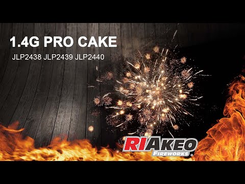 USA 1.4G PRO CAKE 44+46+44=134 SHOTS JLP2438 JLP2439 JLP2440  | RIAKEO FIREWORKS #riakeofireworks