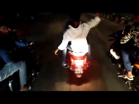 || night out || bike riding with friends😎😎