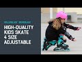 ROLLERBLADE Inline-Skates Microblade Schwarz/Hellblau, 28-32