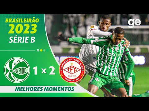 Gols e lances de Juventude-RS x Tombense