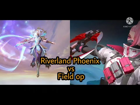Hanabi Riverland Phoenix vs Hanabi Field Op Skills animation comparison Mobile Legends bang bang
