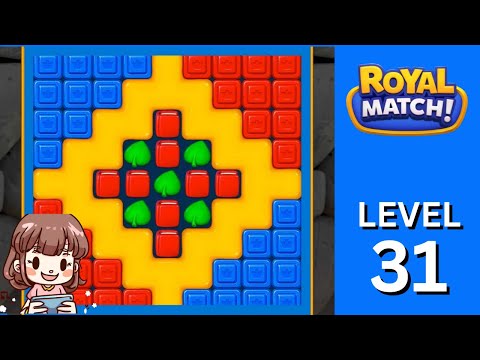 Royal Match Level 31 Walkthrough Solution ⭐⭐⭐⭐⭐