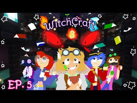 Bunny_Bean's Shocking Encounter in the Library! WitchCraft SMP S3 EP. 5