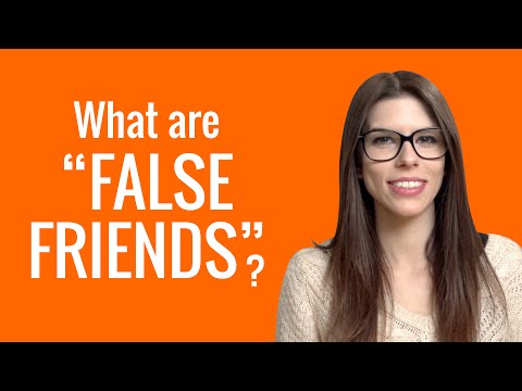 Ask a French Teacher #2 - What are “False Friends”?