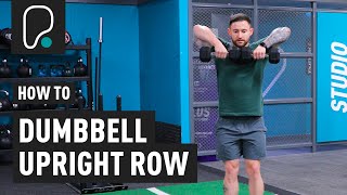 How To Do Dumbbell Upright Rows