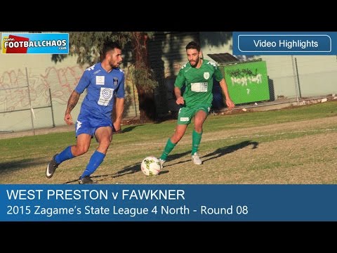 2015 FFV Rd 08 - West Preston v Fawkner
