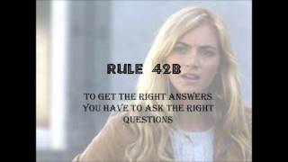 NCIS Gibbs' Rules