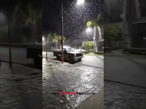 Nevó en Buenos Aires