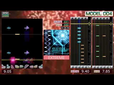 GITADORA / MODEL DD4 - EXTREME (GUITARFREAKS 9thmix & drummania 8thmix)