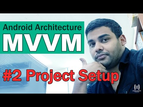 2 Android MVVM Architecture Tutorial Project Setup