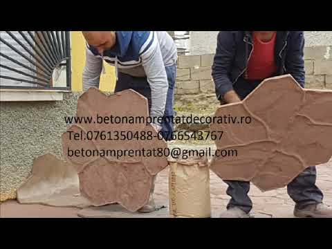 Beton Amprentat Ciorari -Gorj Tel.0761350488 -0766543767