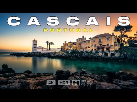 Cascais Portugal Walking Tour (4K) 🇵🇹: Beautiful City Near Lisbon