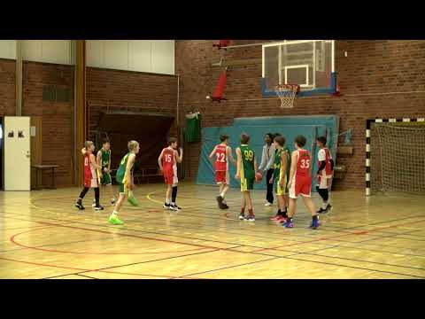 Alvik Ålsten grön - Viby basket röd