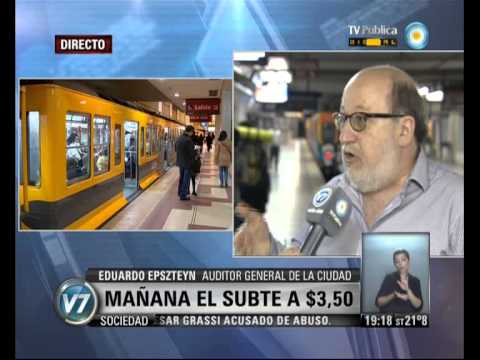 Subte a $3,50