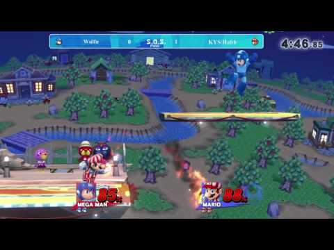 SOS7 Pools - Wulfn (Mega Man/Fox) vs KYS|Habb (Mario)