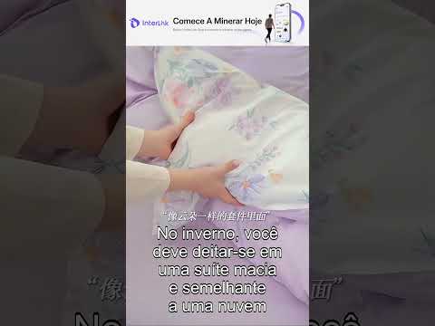 Traga o mar de flores da primavera para o seu quarto｜Conjunto de algodão curativo #review #viral