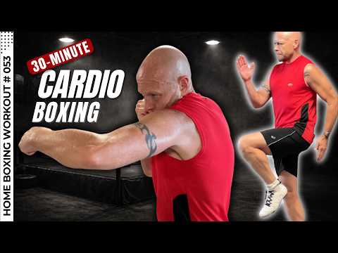 30-Min PUMPING Cardio Boxing Workout | Full Body, No Equipment at Home