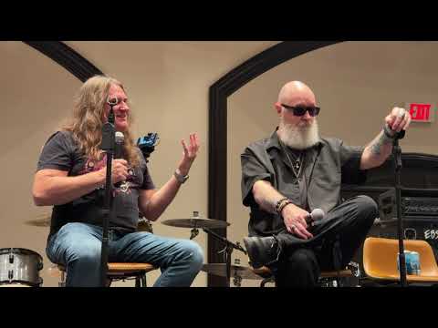 Rob Halford Q&A with Dave Ellefson at Rock-n-Roll Fantasy Camp 2025 in Scottsdale AZ