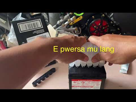 YUASA BATTERY INSTALLATION