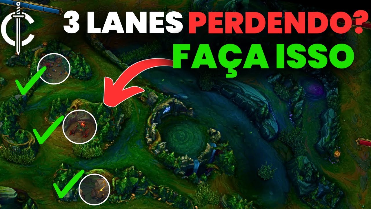 Como Carregar e Vencer Mesmo com Todas as Lanes Perdendo na Jungle |   LoL 2024