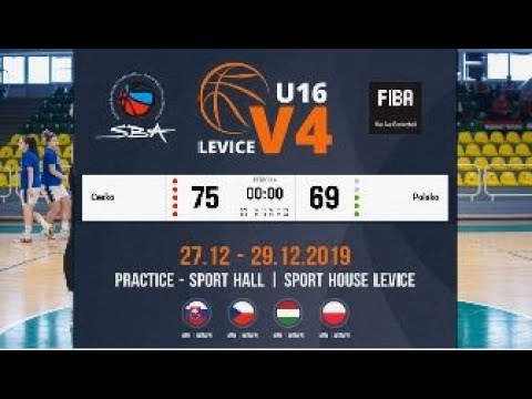 2019 1230 Repre U16 _ Turnaj V4 v Leviciach _ Česko - Polsko