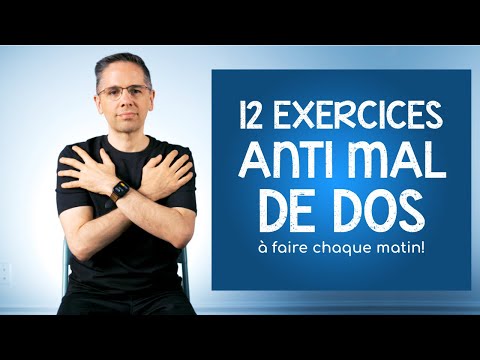 Mal de dos? Fais chaque matin ces 12 exercices anti mal de dos