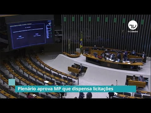 Câmara aprova MP que dispensa licitações durante pandemia - 14/07/2020