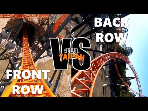 Steel Taipan - Front vs Back Row