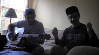 John e boy and Flowvallo freestyles over Guitar part 1